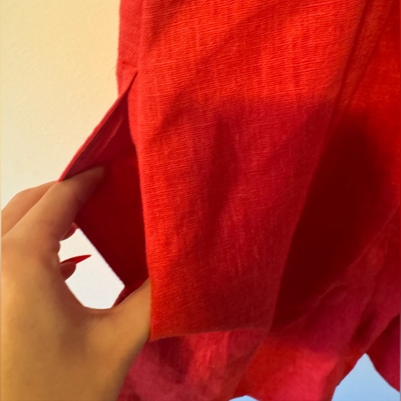 NWT Abercrombie & Fitch Red Mini Skort Small - Picture 5 of 9